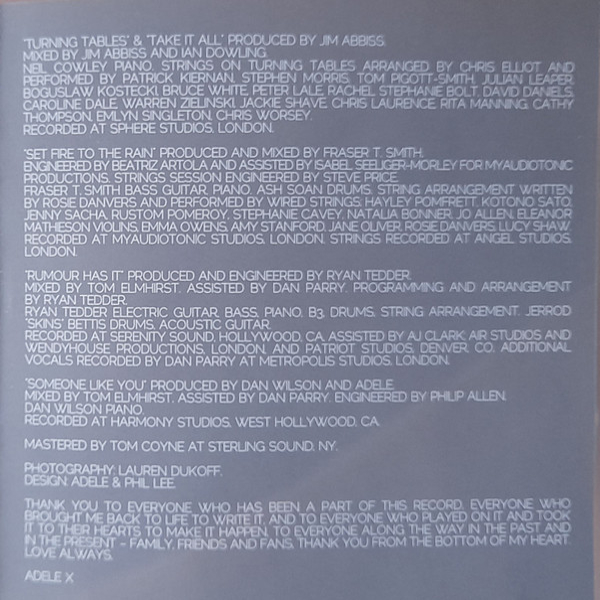 CD-диск Adele - 21 - CD - рис.2