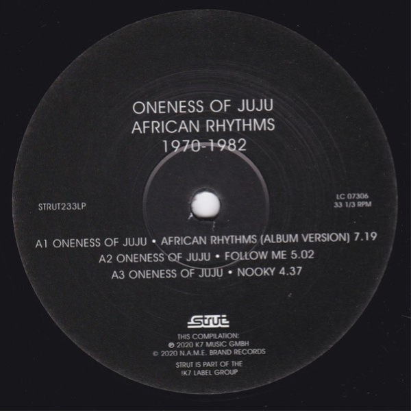 Виниловая пластинка Oneness Of Juju - African Rhythms 1970-1982 - 3LP - рис.2