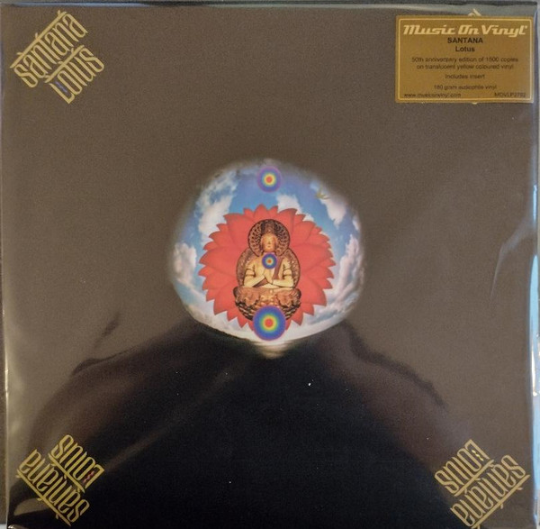 Виниловая пластинка Santana – Lotus - Translucent Yellow - 3LP - рис.0