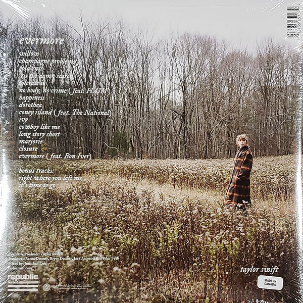 Виниловая пластинка Taylor Swift – Evermore 2LP - рис.1
