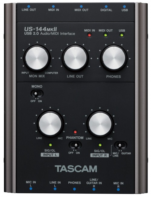 Аудиоинтерфейс TASCAM US-144 MKII - рис.4