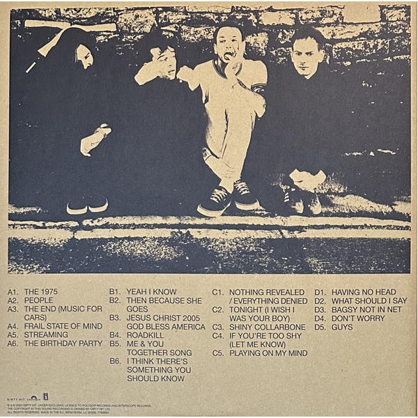 Виниловая пластинка The 1975 – Notes On A Conditional Form LP - рис.1