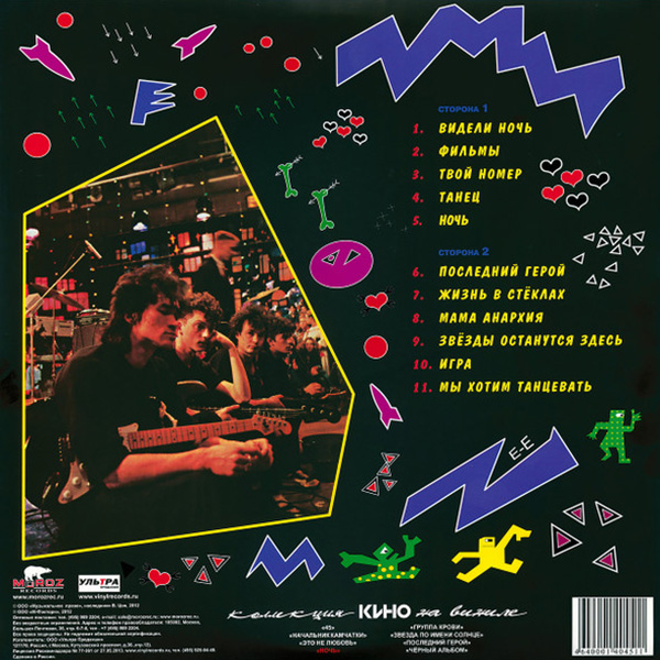 Виниловая пластинка Кино – Ночь LP - рис.1