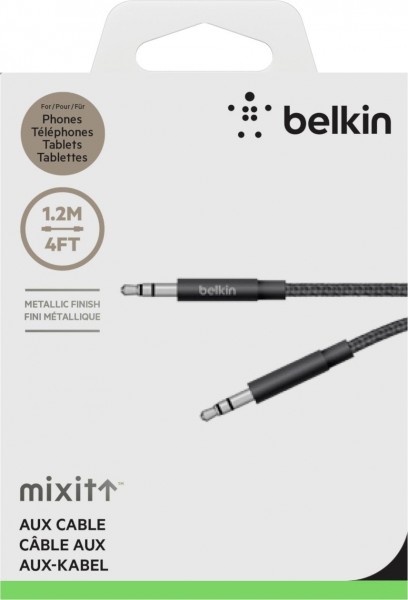 Кабель Belkin Mixit Metallic Audio Cable Silver - рис.2