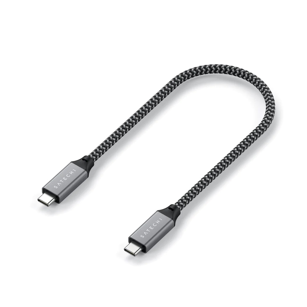 Кабель Satechi USB4 Type-C Space Grey - фото 4