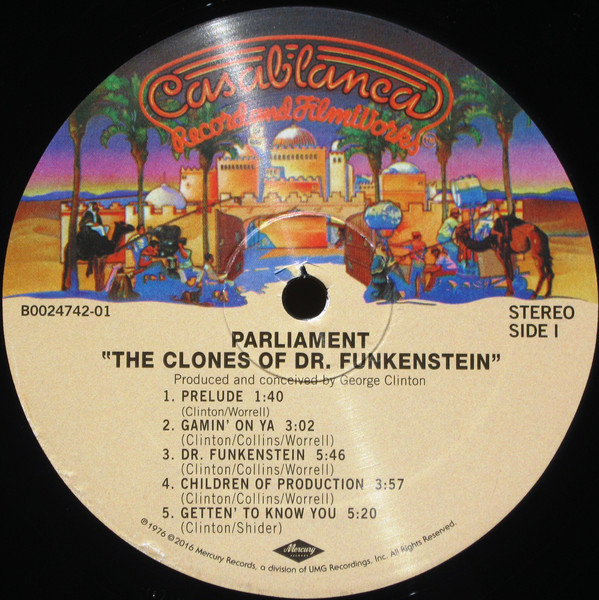 Виниловая пластинка Parliament - The Clones Of Dr. Funkenstein - рис.2
