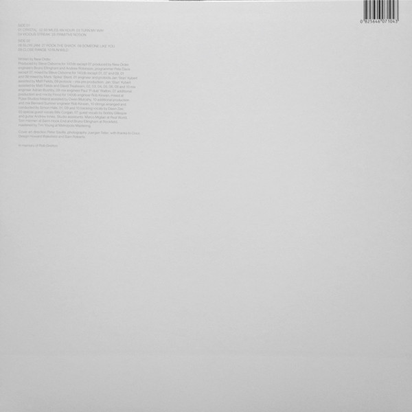 Виниловая пластинка New Order - Get Ready - рис.1