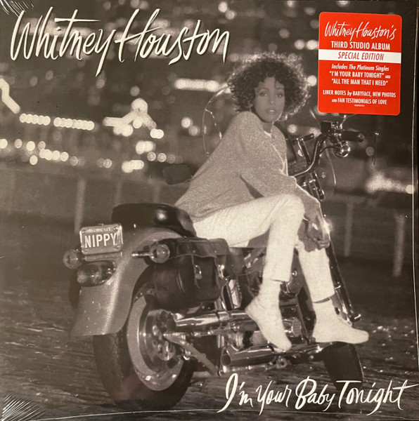 

Пластинка Whitney Houston, – I'm Your Baby Tonight - LP