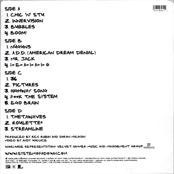 Виниловая пластинка System Of A Down - Steal This Album! - 2LP - рис.1