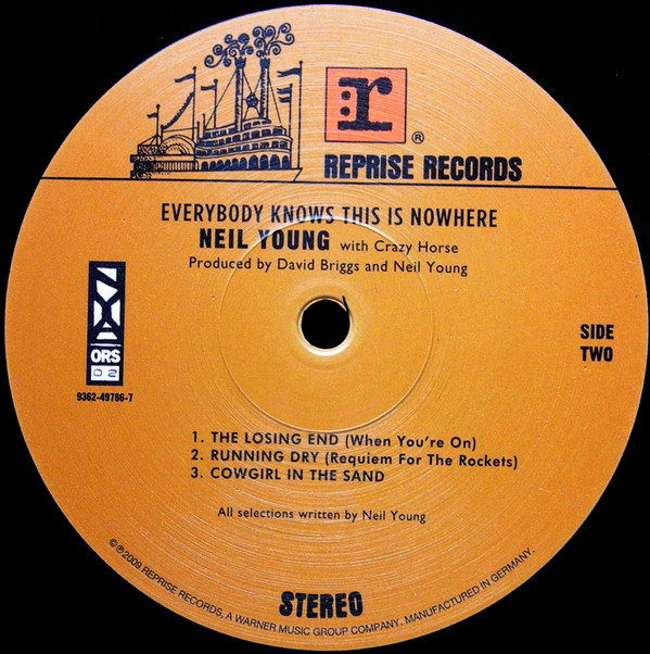 Виниловая пластинка Neil Young With Crazy Horse - Everybody Knows This Is Nowhere - рис.3