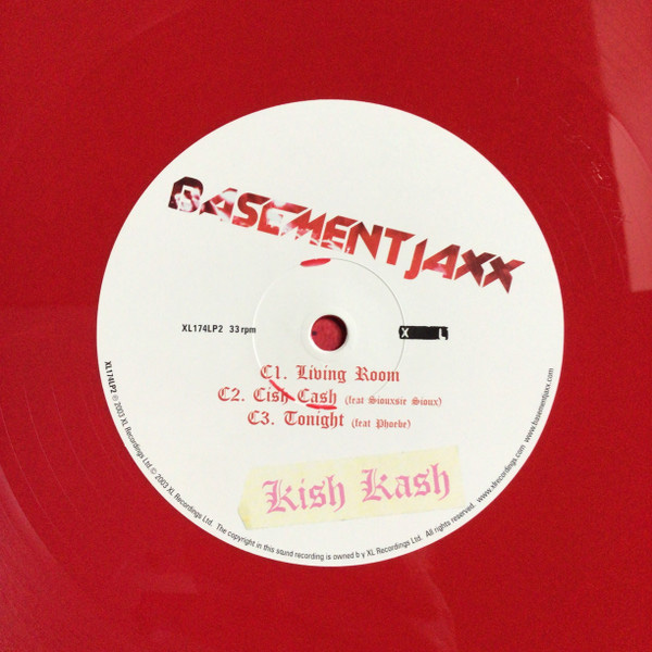 Виниловая пластинка Basement Jaxx - Kish Kash (coloured) LP - рис.10