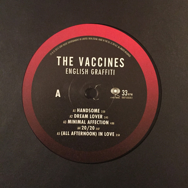 Виниловая пластинка The Vaccines - English Graffiti - рис.2