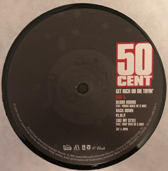 Виниловая пластинка 50 Cent – Get Rich Or Die Tryin - 2LP - рис.6
