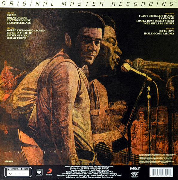 Виниловая пластинка Bill Withers – Bill Withers Live At Carnegie Hall - 2LP - рис.1