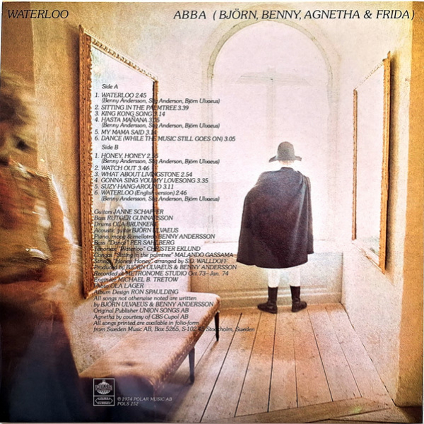 Виниловая пластинка ABBA - Waterloo (picture) LP - рис.2