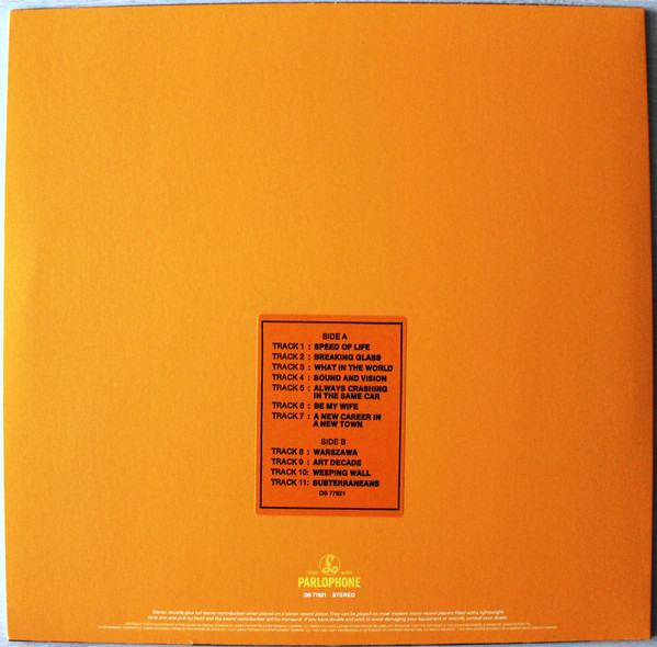 Виниловая пластинка David Bowie - A New Career In A New Town [1977-1982] - рис.3