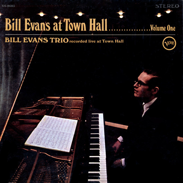 Виниловая пластинка Bill Evans Trio – Bill Evans At Town Hall (Volume One) LP - рис.0