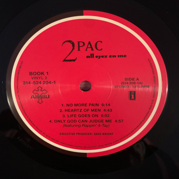 Виниловая пластинка 2Pac - All Eyez On Me - 4LP - рис.5