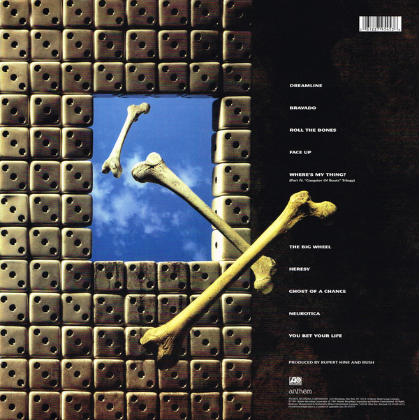 Виниловая пластинка Rush - Roll The Bones - рис.1