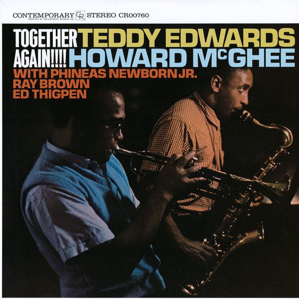 Виниловая пластинка Teddy Edwards, Howard McGhee – Together Again! - Analogue, Acoustic Sounds - LP - рис.0