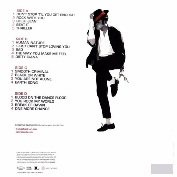 Виниловая пластинка Michael Jackson – Number Ones (Red) - 2LP - рис.2