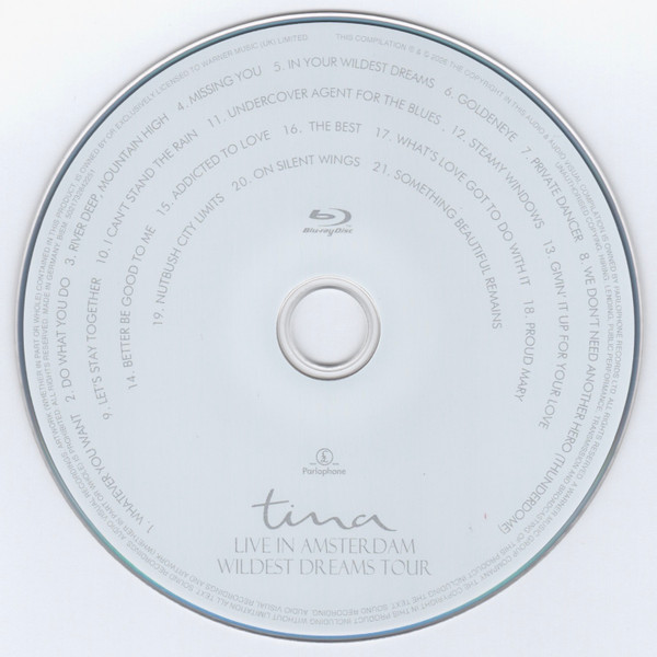 Бокс-сет Tina Turner - Wildest Dreams (Box) CD+DVD+Blu Ray - рис.23