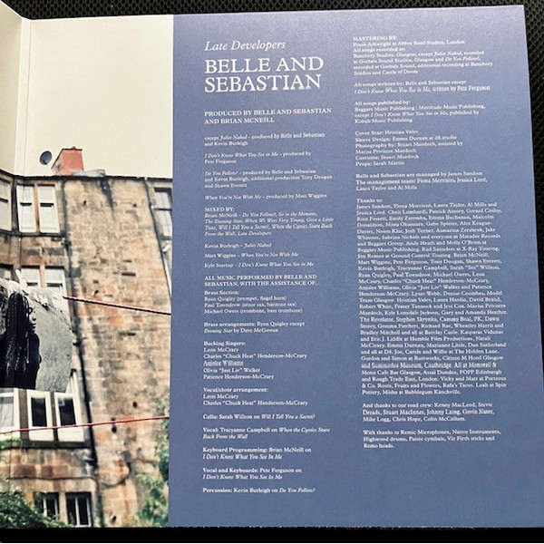 Виниловая пластинка Belle & Sebastian - Late Developers LP - рис.3