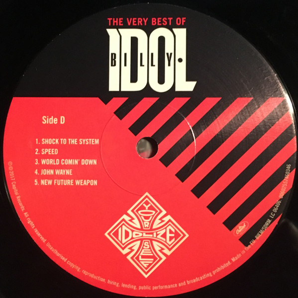 Виниловая пластинка Billy Idol The Very Best Of - 2LP - рис.5