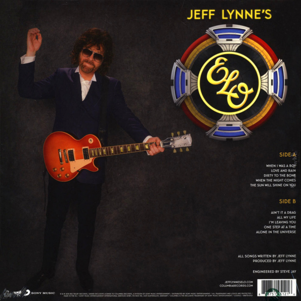 Виниловая пластинка JEFF LYNNE'S ELO ALONE IN THE UNIVERSE - рис.1