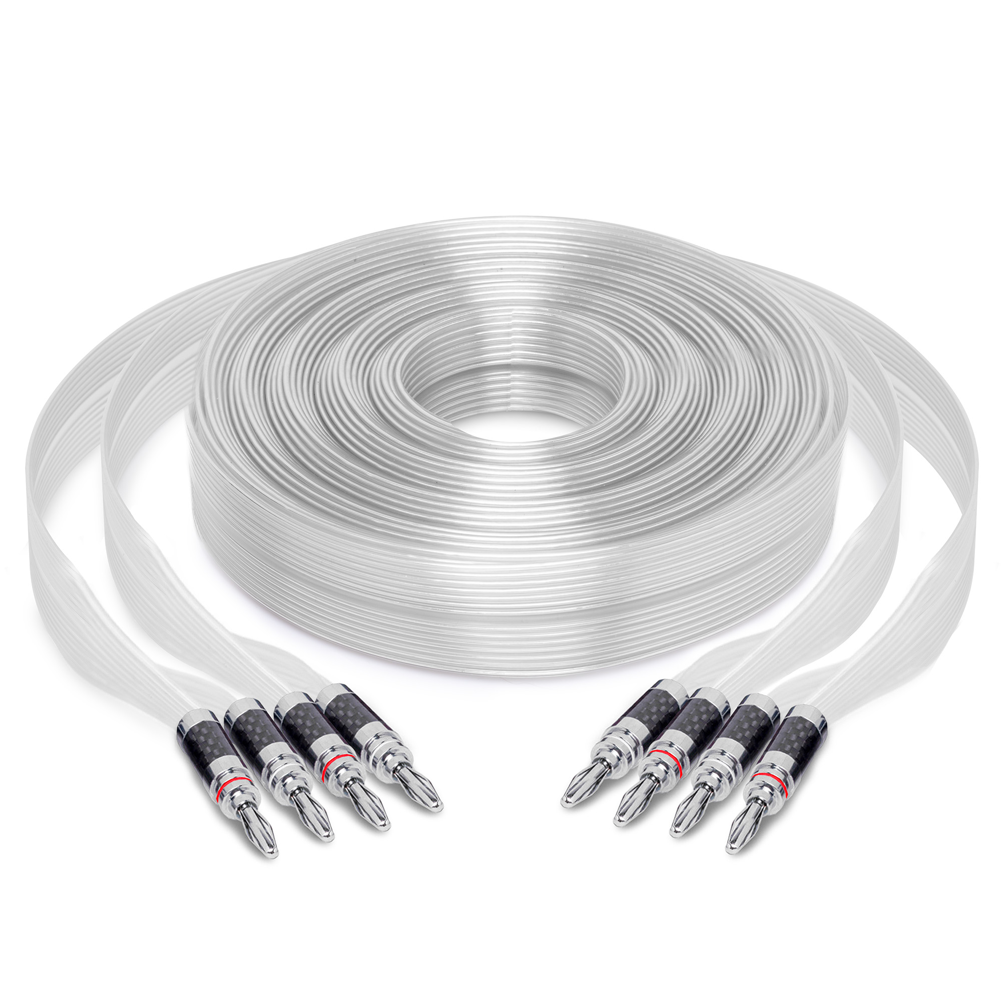 Кабель HeadMade Speaker Cable Silver flat Bn/Bn 1.5m