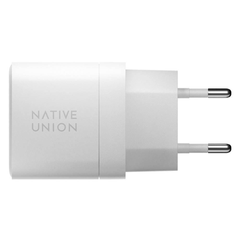 Сетевое зарядное устройство Native Union Fast GaN Charger 35W White - фото 2