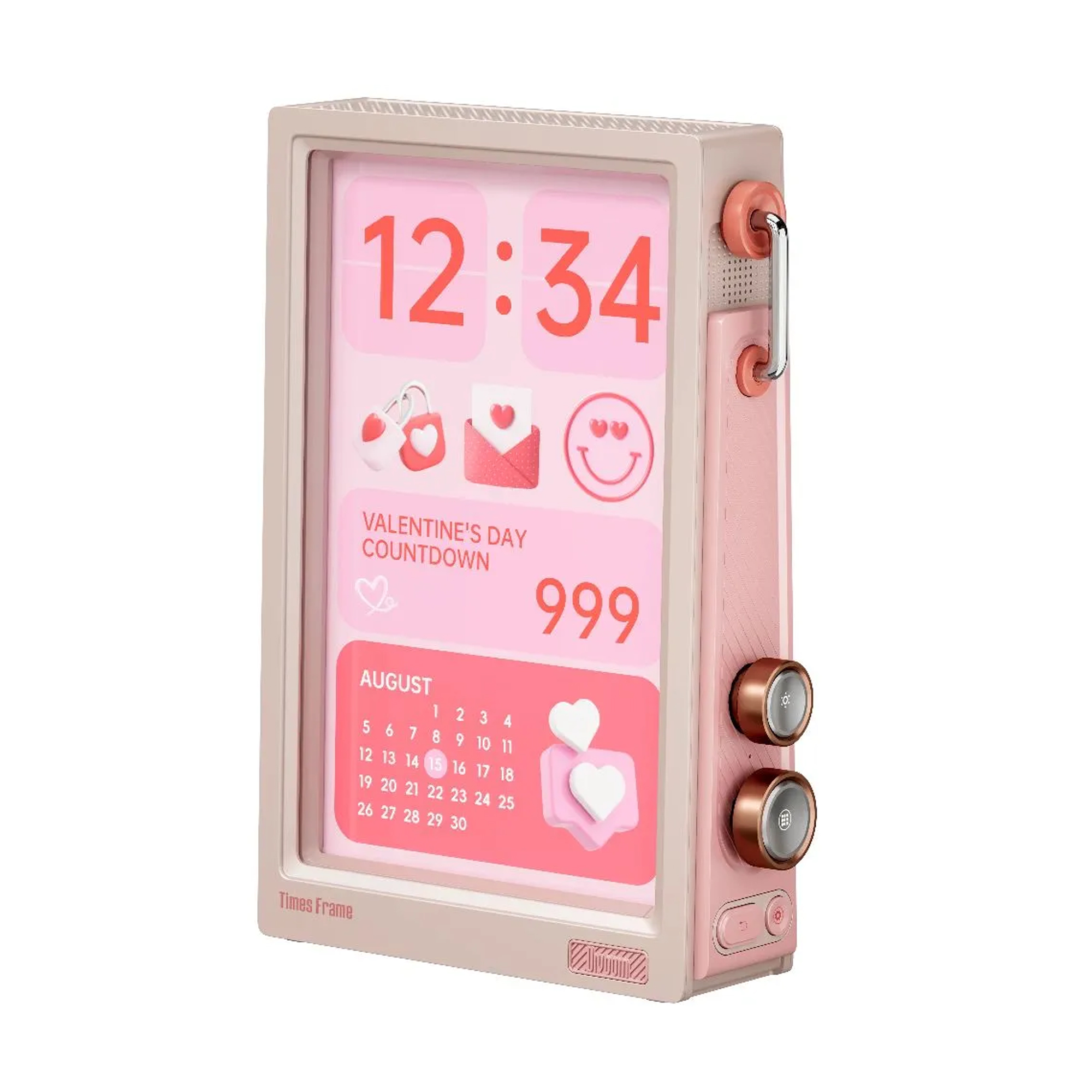 

Портативная колонка Divoom, Розовый, Times Frame Pink