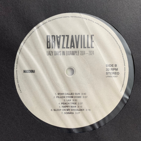 Виниловая пластинка Brazzaville – Lazy Days In Eixample LP - рис.8