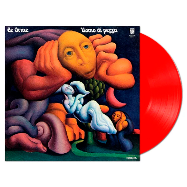 Виниловая пластинка Le Orme – Uomo Di Pezza LP Clear Red - рис.2
