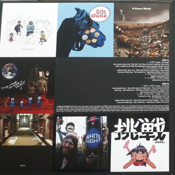 Виниловая пластинка Gorillaz - Demon Days - 2LP - рис.2