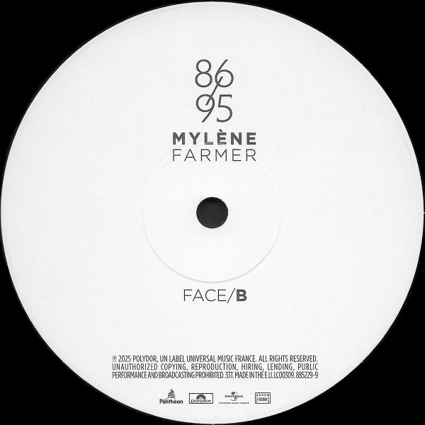 Виниловая пластинка Mylene Farmer - 86/95 LP - рис.3