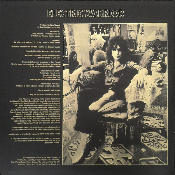 Виниловая пластинка T. Rex - Electric Warrior - рис.1