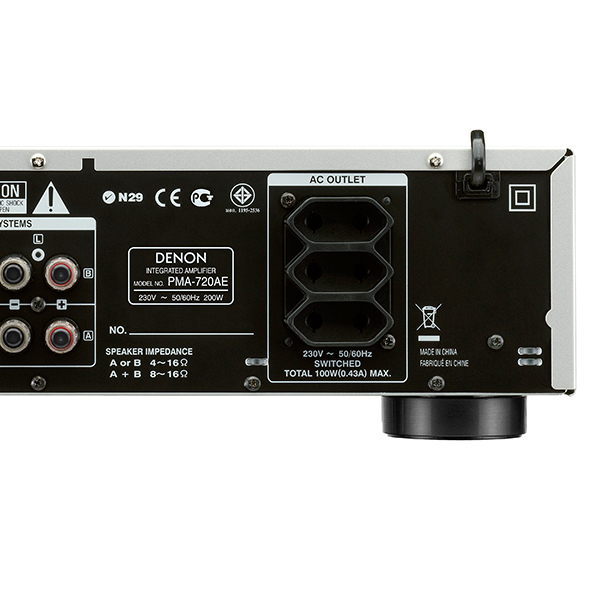 Усилитель Denon PMA-720AE Silver - рис.3