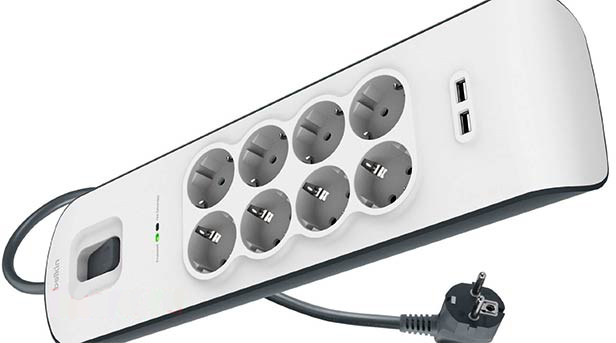 Сетевой фильтр Belkin Surge Protectors BSV804vf2M - рис.1