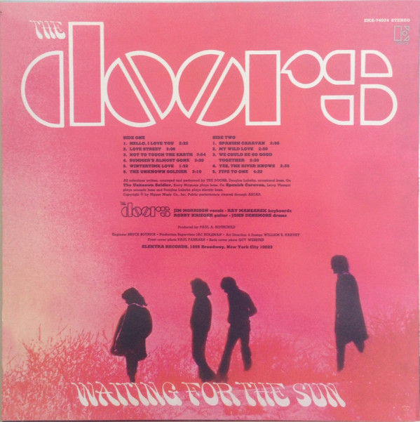 Пластинка The Doors - Waiting For The Sun - фото 2