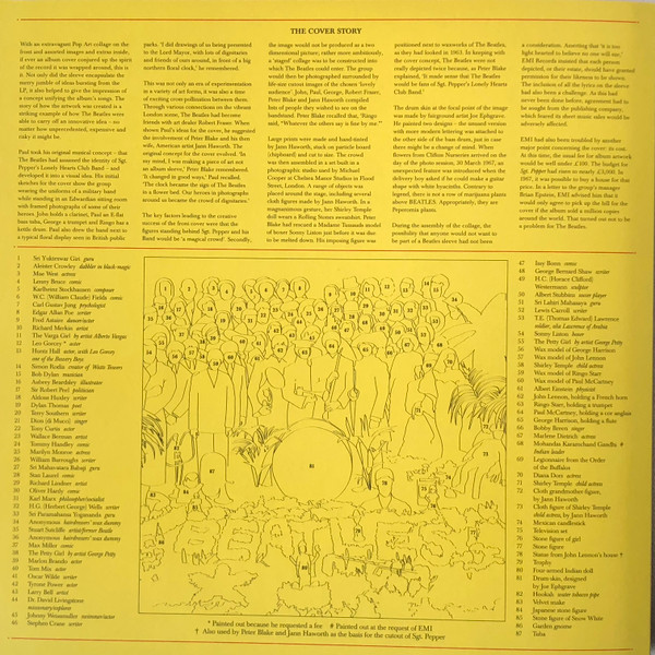 Виниловая пластинка The Beatles – Sgt. Pepper's Lonely Hearts Club Band LP - рис.8