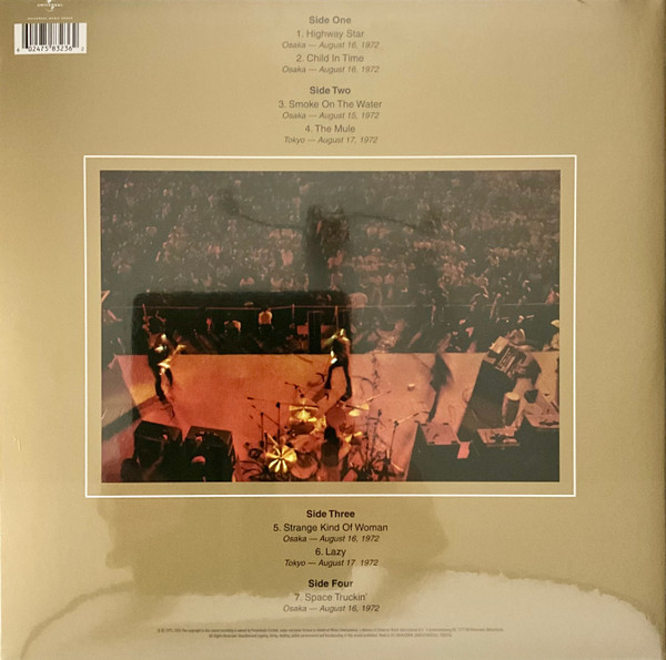 Виниловая пластинка Deep Purple – Made In Japan (Steven Wilson Remix) LP - рис.1