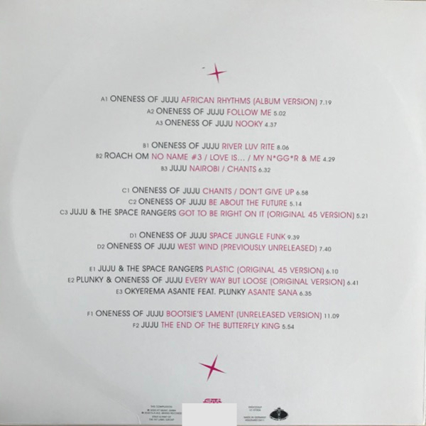Виниловая пластинка Oneness Of Juju - African Rhythms 1970-1982 - 3LP - рис.1