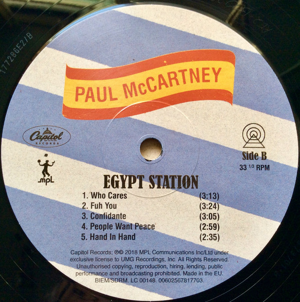 Виниловая пластинка Paul McCartney - Egypt Station - рис.3