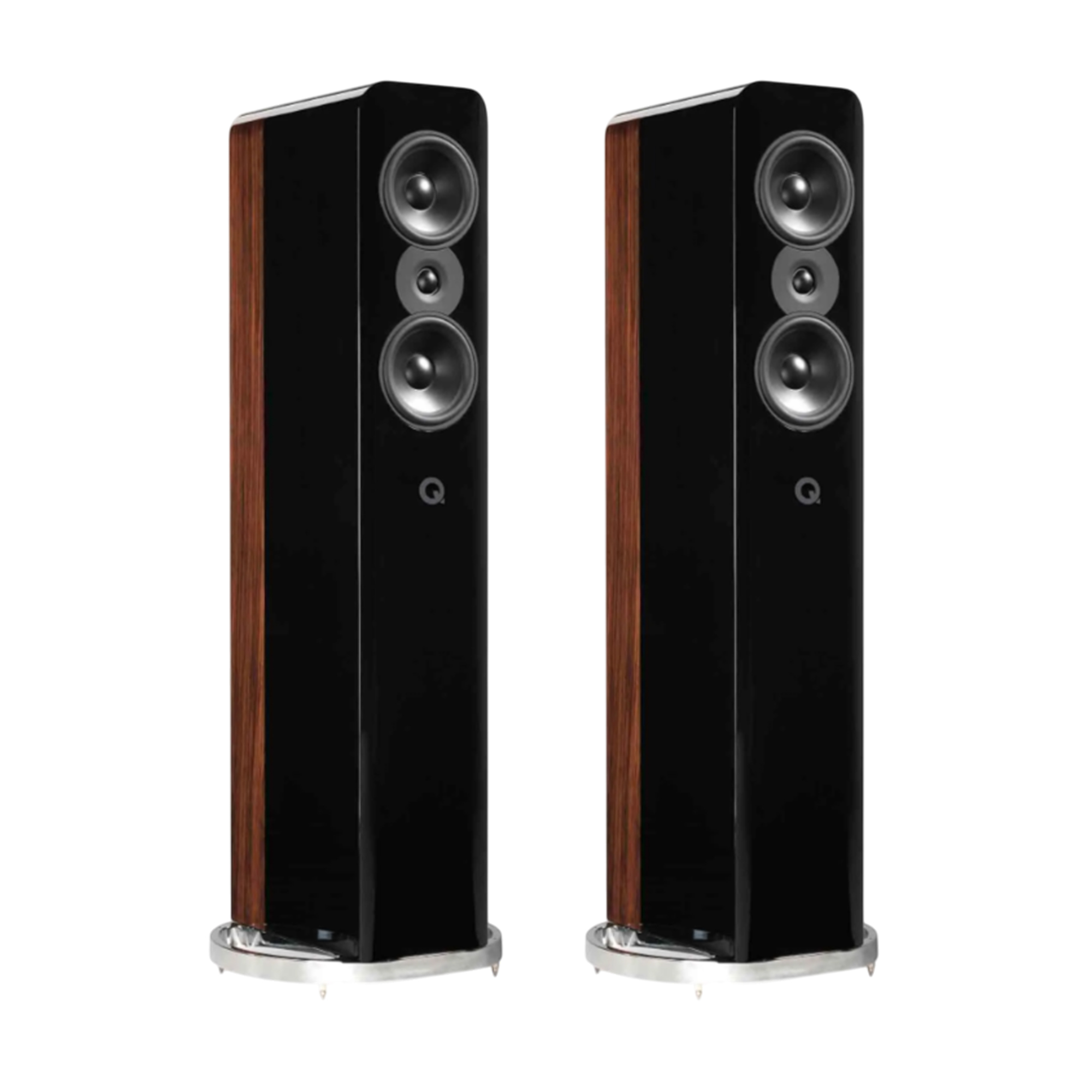 

Напольная акустика Q Acoustics, Коричневый;черный, Concept 500 Gloss Black/Rosewood