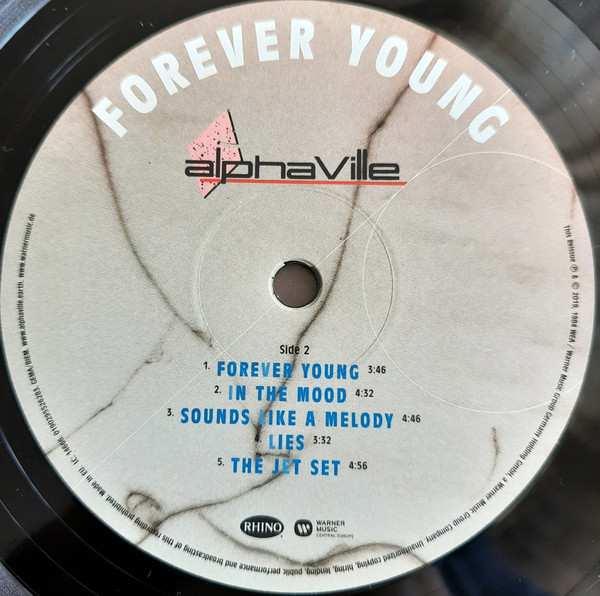 Виниловая пластинка Alphaville - Forever Young LP - рис.5