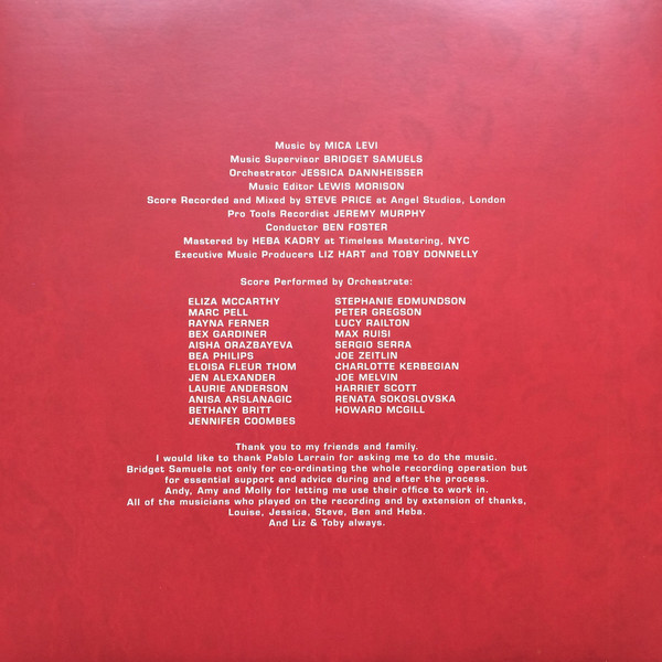 Виниловая пластинка Mica Levi - Jackie - рис.3