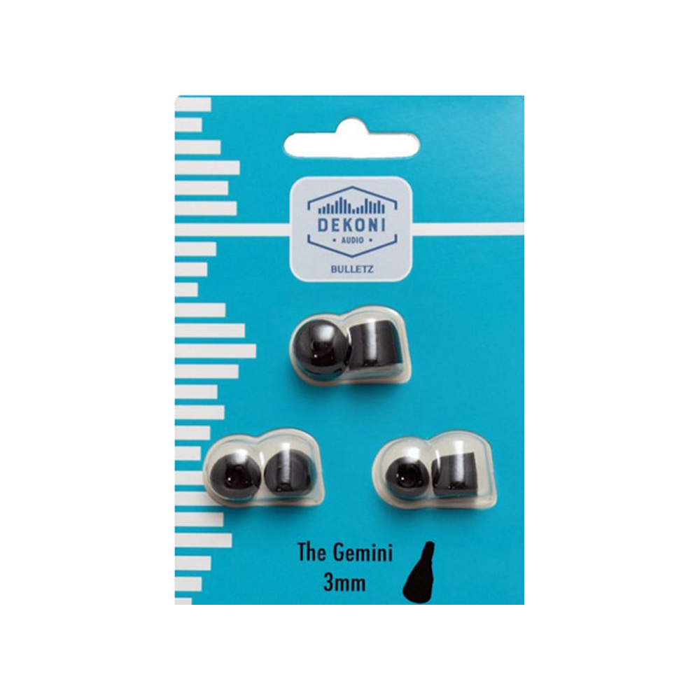 Амбушюры Dekoni Audio Gemini Memory Foam 3mm Ear Tips