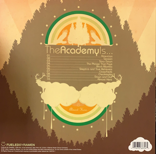 Виниловая пластинка The Academy Is... – Almost Here LP - рис.1