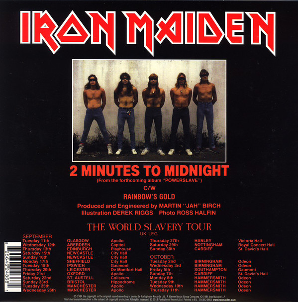 Виниловая пластинка Iron Maiden - 2 Minutes To Midnight - рис.1